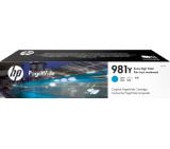 HP 981Y Extra High Yield Cyan Original PageWide Cartridge